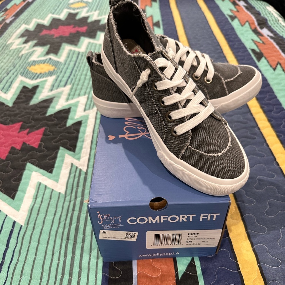 Brand new kory grey jellypop shoes